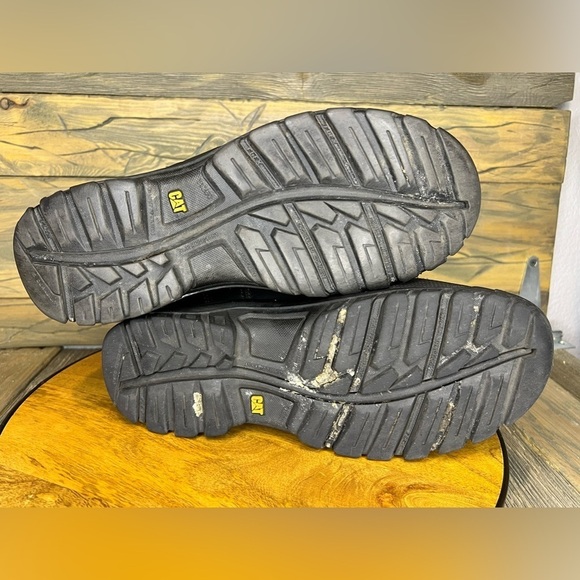 349. CAT Caterpillar Men’s Threshold Waterproof Steel Toe Work Boot 8.5 - Picture 6 of 6